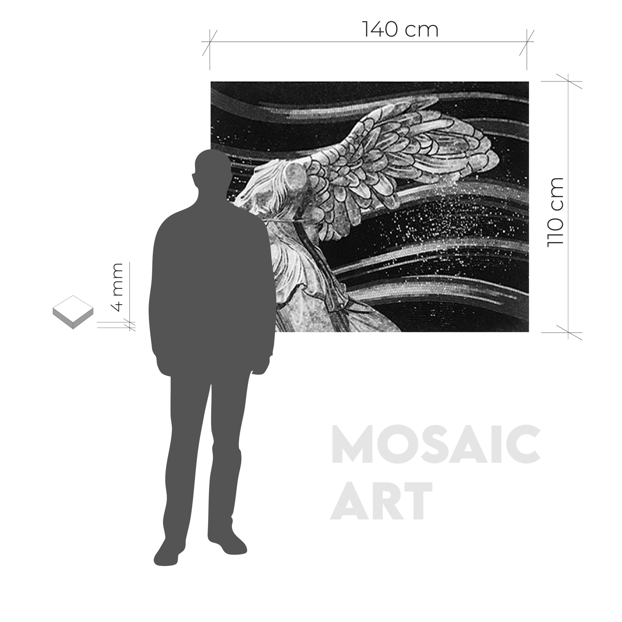 Nike – 140×110 cm