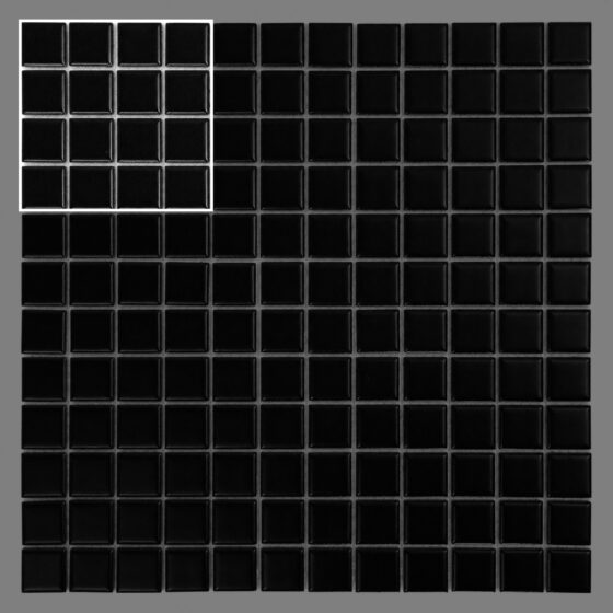 Mostra Pixello Black matt